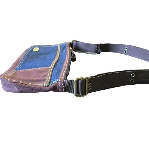 Nine West Denim Y2K Brown Shoulder Bag Shoulder Bag 2000 - Picture 6 of 9